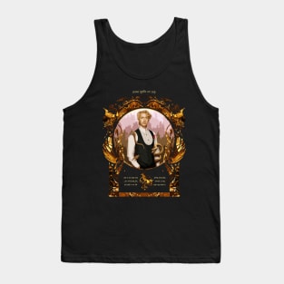 mens handsome vintage Tank Top